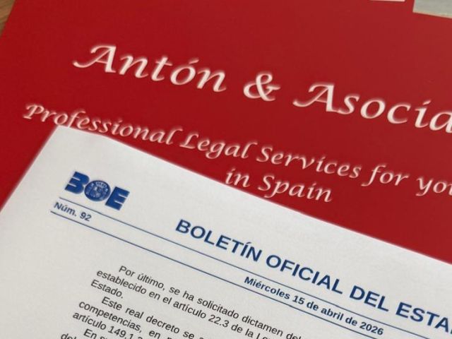 Image from a publication in the Official State Gazette. Published for Legal Residency in Spain 2026. Regularización masiva en 2026