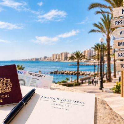 imagen que alude a la residencia en España tras el Brexit